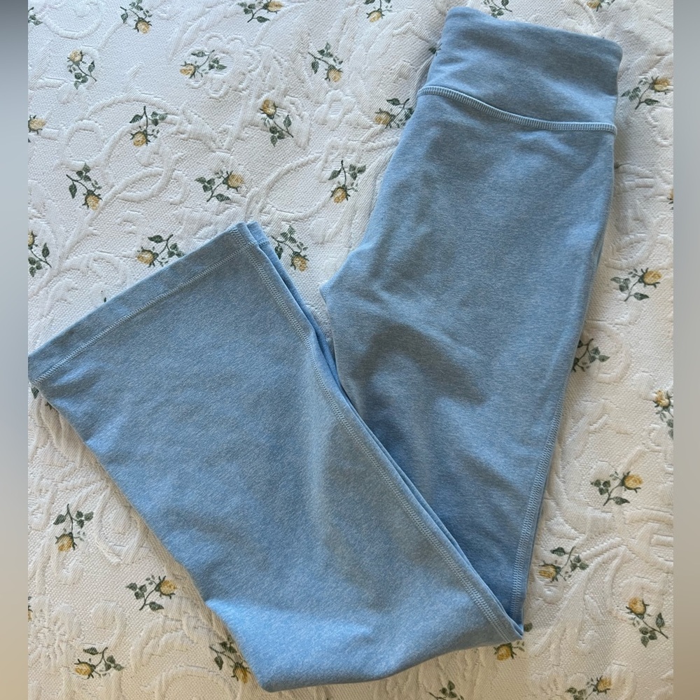 Athleta Girl Light Blue Flare Leggings